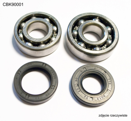 2T - BEARING WORX - rulmenti arbore cotit cu simeringuri YAMAHA YZ 80/85 93-18 - NTN - fabricat in Japonia