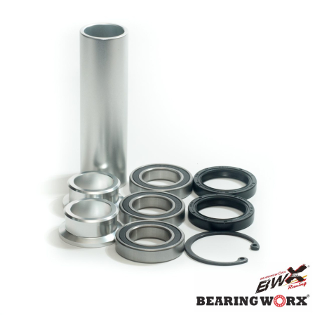 Rulmenți roată spate - BEARING WORX - rulmenti roata spate cu simeringuri si distantiere HONDA CR 125/250 00-07, CRF 250R 04-24, 450R 02-24, (TULEJKI MAŁE 25X40X23MM, TULEJKA DUZA 25X31X100,4 mm)