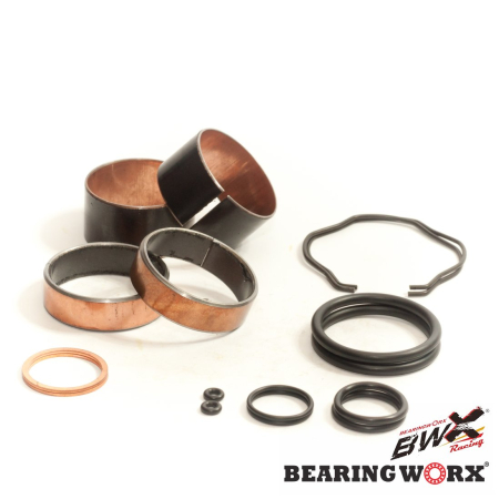 Seturi cuzineti furca - BEARING WORX - set bucse suspensie fata KAWASAKI KX 80/85 '98-'18, KX 100 '95-'18