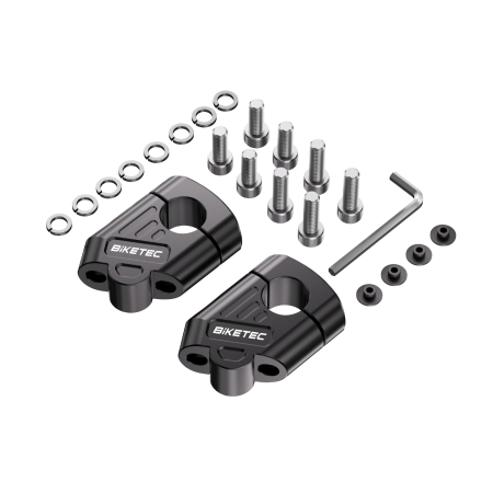 Accesorii diverse - BIKETEC - adaptoare inaltare ghidon, 22 mm