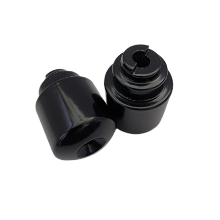 Capete ghidon replica OEM - BIKETEC - Capete ghidon HONDA CBR 600 rr (2003-2006), CBR 1000 rr (2004-), VFR 1200 (2010-), negru 2403060000 (OEM REPLICA 53105-MEE-940)