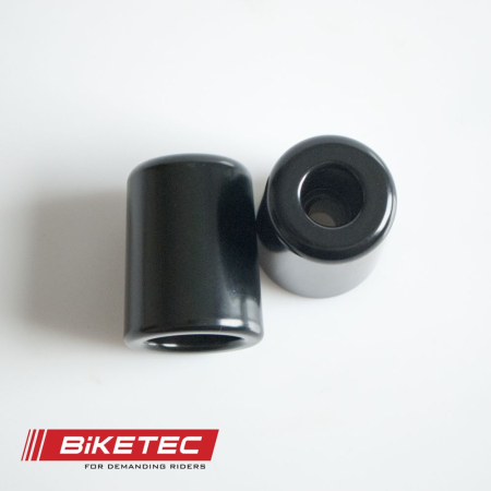 Capete ghidon replica OEM - BIKETEC - Capete ghidon KAWASAKI, negru 2404020000, OEM REPLICA 13042-5002