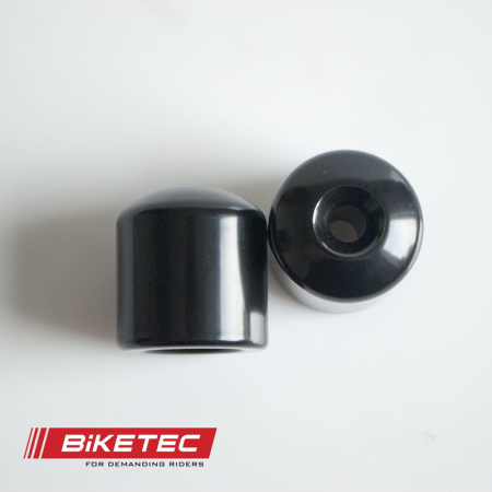 Capete ghidon replica OEM - BIKETEC - Capete ghidon KAWASAKI, negru 2404030000, OEM REPLICA 13042-0710