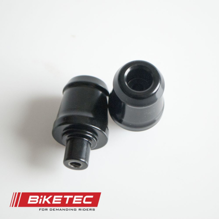 Capete ghidon replica OEM - BIKETEC - Capete ghidon KAWASAKI, negru 2404040000, OEM REPLICA 13042-0753