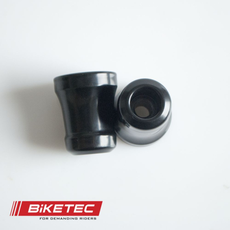 Capete ghidon replica OEM - BIKETEC - Capete ghidon KAWASAKI, negru 2404050000, OEM REPLICA 13042-5011