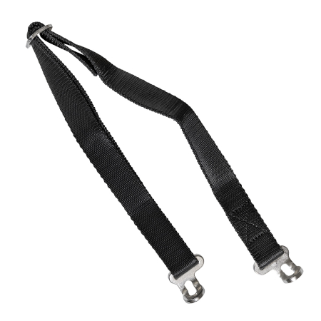 Bagaje si securizare transport - BIKETEC - chinga textila ridicare motocicleta pentru KTM / GAS GAS / HUSQVARNA, prindere sub aripa pe surub M6 2,5 mm x 25 mm - negru/argintiu