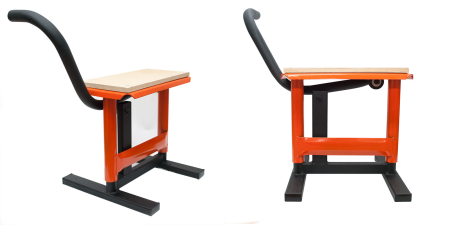 Unelte de ridicare / transport - BIKETEC - cric / stand moto cross, portocaliu/negru