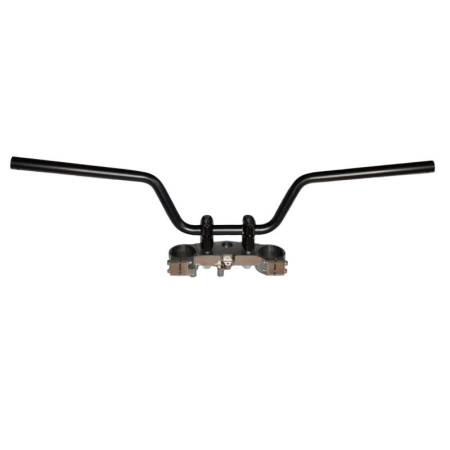 Ghidoane OEM Replica - BIKETEC - ghidon otel HONDA CB 400 x (2013-2019), CB 500 x (2013-2018), negru (OEM REPLICA 53100-MGZ-J80ZA),(2303060000)