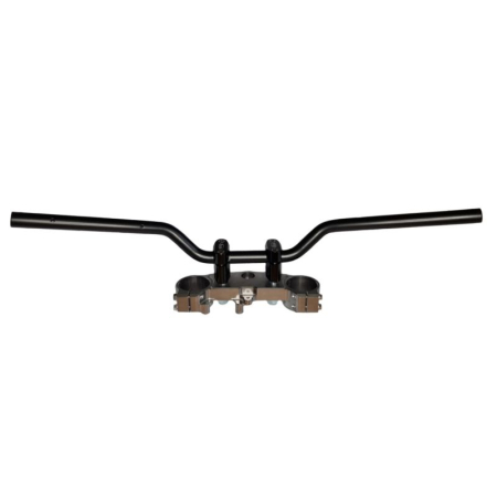 Ghidoane OEM Replica - BIKETEC - ghidon otel HONDA NC 700 S (ABS) (DCT) (2012-2013), negru (OEM REPLICA 53100-MGS-D40ZA),(2303010000)