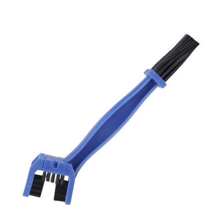 Bagaje si securizare transport - BIKETEC - perie curatare lant 25,6 cm x 6 cm x 3,2 cm - albastru