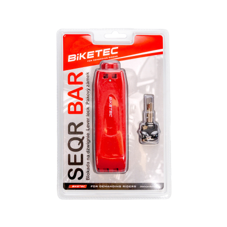 Securitate - BIKETEC - SEQR blocator maneta frana / acceleratie pentru SREDNICY OD 28 mm - 38 mm 3 chei