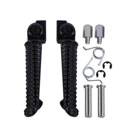 Scărițe - BIKETEC - set scarite rider complet cu prinderi YAMAHA YZF R1 '98-11, YZF R6 '99-12 - negru