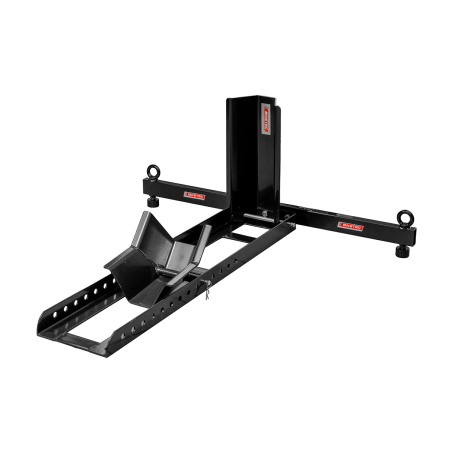 Unelte de ridicare / transport - BIKETEC - stand universal cu brate si suport roata fata cu balansier pentru transport motocicleta 90 x 40 x 90 cm - negru