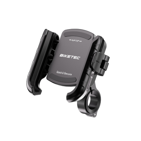 Suporti telefon/GPS - BIKETEC - suport telefon moto Quick Lock, antivibratii, montaj pe ghidon / oglinda