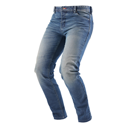 Blugi moto Furygan D12 X Kevlar Straight, albastru new dirty [1]