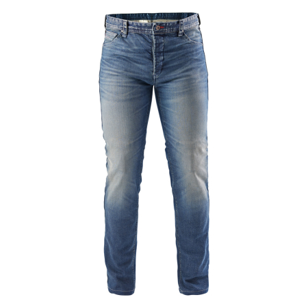 ECHIPAMENTE - Blugi moto Furygan D12 X Kevlar Straight, albastru new dirty