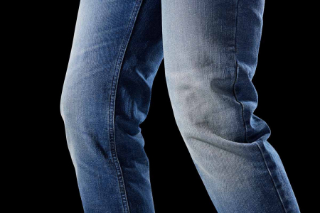 Blugi moto Furygan D12 X Kevlar Straight, albastru new dirty [4]