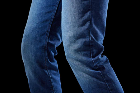 Blugi moto Furygan D12 X Kevlar Straight, albastru stonewash [4]