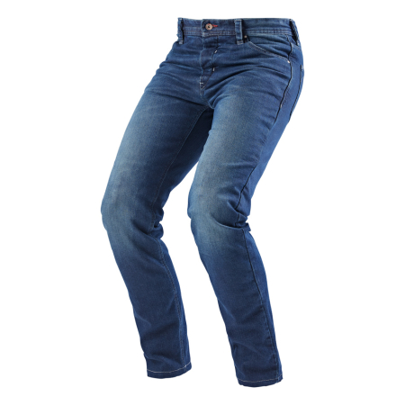 ECHIPAMENTE - Blugi moto Furygan D12 X Kevlar Straight, albastru stonewash