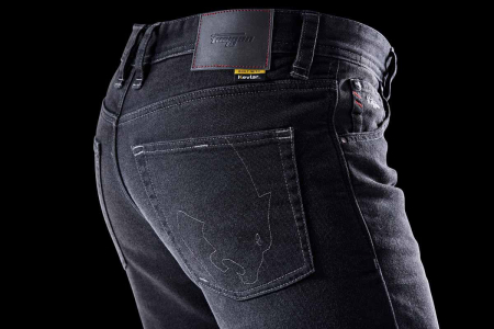 Blugi moto Furygan D12 X Kevlar Straight, negru [5]