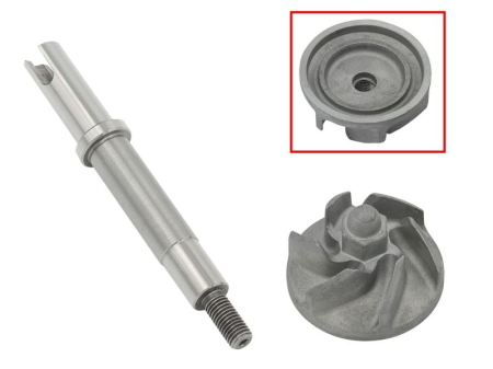 Axuri și rotoare pompă apă - BRONCO - ax si rotor pompa apa HONDA TRX 650 '03-'05, TRX 680 '06-'22, MUV 700 / SXS 700 PIONEER '09-'21 (19200-HN8-A60)