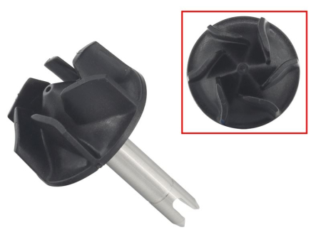 Axuri și rotoare pompă apă - BRONCO - ax si rotor pompa apa YAMAHA YFM 550 GRIZZLY '09-'14 YFM 700 GRIZZLY '07-'15,YXC / YXM 700V VIKING '14-'18, YXR 700 RHINO '08-'13 (3B4-12450-00-00)