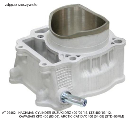 Suzuki - BRONCO - cilindru SUZUKI DRZ 400 (00-15), LT-Z 400 (03-14), ARCTIC CAT DV x 400 (04-08) STD = 90MM (40001,P400510100001) - inlocuit de CA-30000