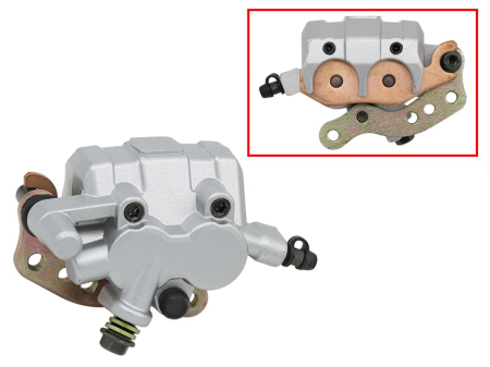 Etriere frână - BRONCO - etrier frana KAWASAKI KLF 300 BAYOU '89-'06, KLF 400 BAYOU 93-'99, KVF 650 BRUTE FORCE '06-'14, KVF 750 BRUTE FORCE '05-'18, KRF 750 TERY x '08-'13, SUZUKI LT-A 500 QUADMASTER '00-'01, LT-F 5