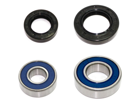 Rulmenți roată față - BRONCO - kit rulmenti roata fata cu simeringuri Arctic Cat 400 DV x 04-08, Kawasaki KFX400 03-06, Suzuki LT-230E 87-93, LT-230S 85-90, LT-250R 85-92, LT-250S 89-90, LT-500R 87-90, LT-R450 06-11, LT-Z2