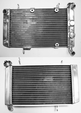 Radiatoare - BRONCO - radiator SUZUKI LT-Z 400 '03-08 ranforsat, capacitate marita (buc.)