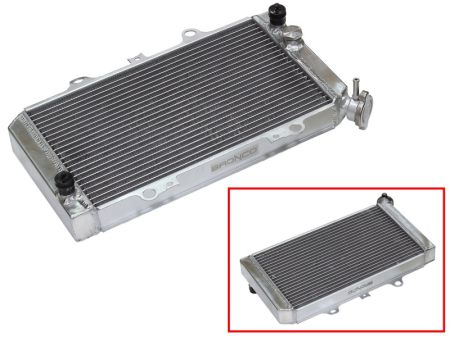 Radiatoare - BRONCO - radiator YAMAHA YFM 660 GRIZZLY '02-08 ranforsat, capacitate marita (buc.)