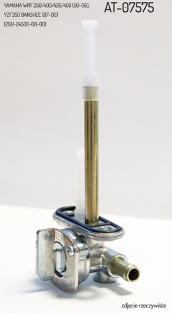 Robineți benzină - BRONCO - robinet benzina YAMAHA WRF 250 / 400 / 426 / 450 '99-'06, YZF 350 BANSHEE '87-'06 (2GU-24500-00-00) diametru furtun 8MM