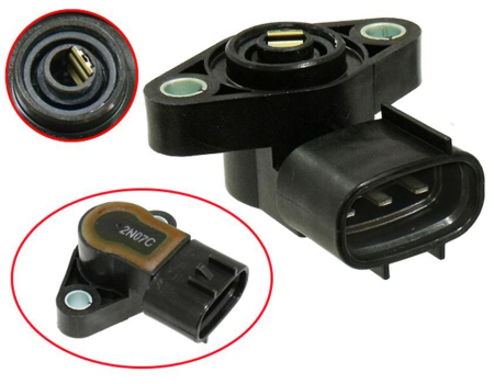 Sistem electric - BRONCO - senzor pozitie trepte (angle sensor) HONDA TRX350 FE / TE (00-03) TRX450 FE (02-04) (38800-HN5-A11) = AT-01507