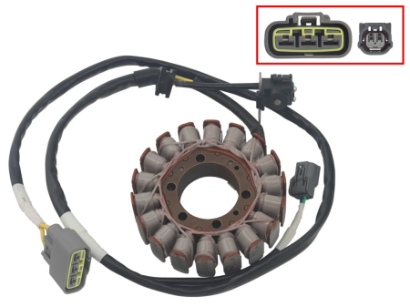Bobinaje (statoare) și rotoare - BRONCO - Stator  HONDA TRX 420 '14-'23 (OEM: 31120-HR3-A41, 31120-HR3-A42, 31120-HR3-HA1) (AT-01495)