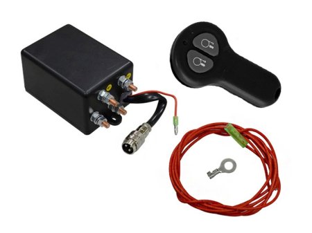 Accesorii moto si ATV - BRONCO - telecomanda fara fir cu receptor pentru troliu, mufa noua, cod AC-12025B