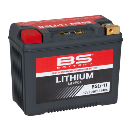 CONSUMABILE SI INTRETINERE - BS BATTERY - acumulator LiFePO4 BSLI-11 cu indicator de incarcare, 12.8V, 8Ah, 96Wh, 440A, 165x86x130 mm, echivalent Y60-N30-A