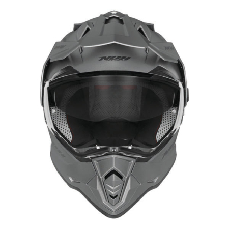 Cască moto adventure NOX N312 Gri Titan Mat [1]