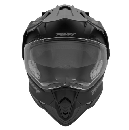 CASTI - Cască moto adventure NOX N312 Negru Mat