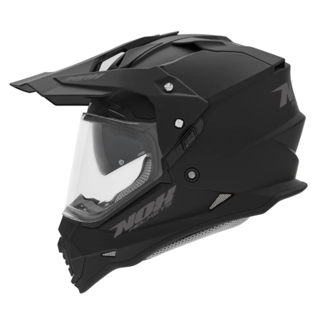 Cască moto adventure NOX N312 Negru Mat [2]