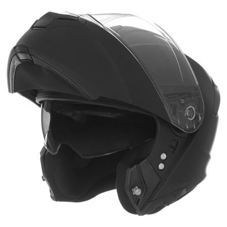 CASTI - Cască moto modulară (flip-up) NOX N960 Negru Mat