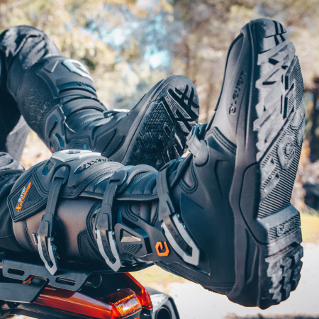 Cizme moto enduro impermeabile Eleveit X Privilege WP Enduro, maro [5]