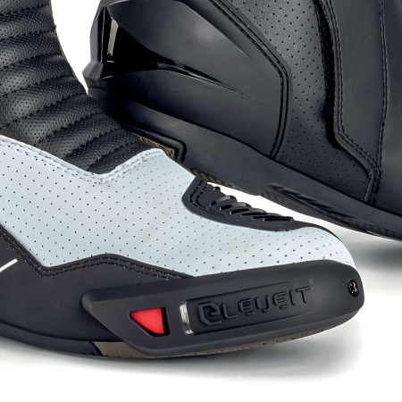 Cizme moto racing Eleveit S Miura Evo Air, negru/alb [3]