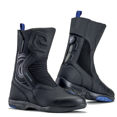 Cizme moto touring impermeabile Eleveit Antelao WP, negru [2]