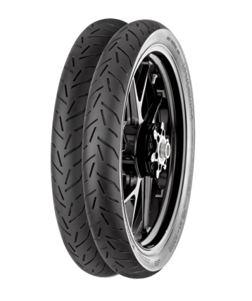 Anvelope moto si scutere - CONTINENTAL Anvelopa  100/90-17 CONTISTREET 55P TL M/C REINF Spate DOT 18/2025 (240416) (NA ZAMĂ"WIENIE)