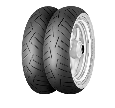 Anvelope moto si scutere - CONTINENTAL Anvelopa  110/70-12 CONTISCOOT 47P TL M/C Fata /Spate DOT 24/2025 (220158)