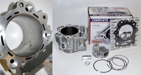 Kituri cilindru - CYLINDER WORKS - kit cilindru complet YAMAHA YFM 700 RAPTOR 06-'14 big bore (+3 mm=727 cc) (tuleja fonta)