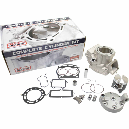 Yamaha - CYLINDER WORKS - kit cilindru complet YAMAHA YZ 250 99-'23 2T big bore (+5.6 mm=72,00 MM) (295 cc) NICASIL (piston 24079, cilindru, chiulasa, set garnituri top-end, supapa evacuare)(P400485100042)