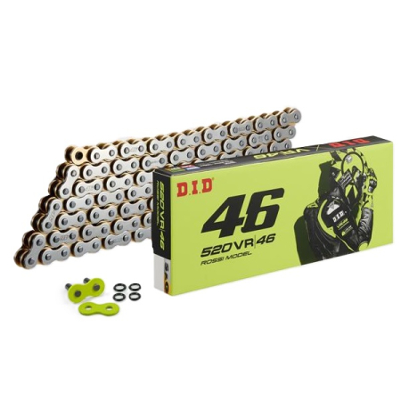 Lanturi individuale - DID - Lant 520 Valentino Rossi 46 cu 114 zale - [GOLD] X-Ring