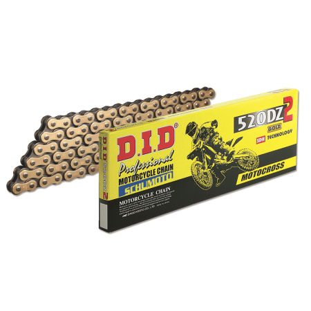 Lanturi individuale - DID - Lant 520DZ2 cu 120 zale - [Gold] Racing Standard