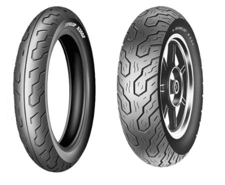 Anvelope moto si scutere - DUNLOP Anvelopa  110/90-18 K555 61S TT Fata  DOT 10/2025